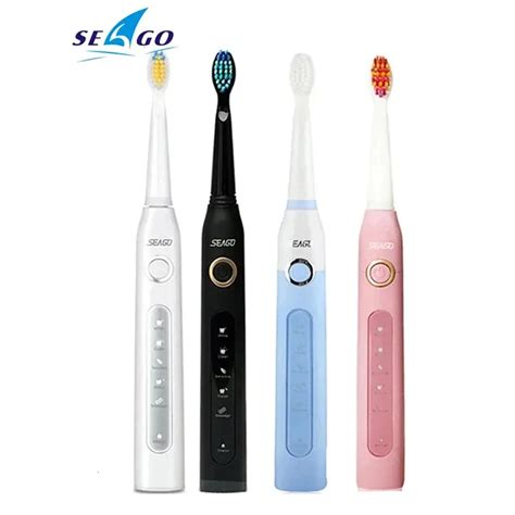 Seago Escova De Dentes Sônica Recarregável SG 507 Sonic Adulto Escova