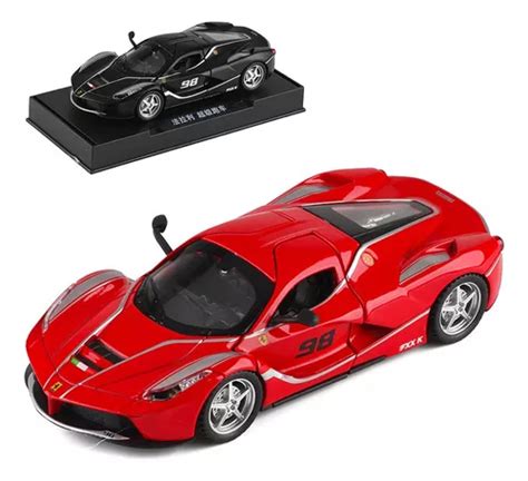 Ferrari Laferrari Miniatura Metal Coche Con Luces Y Sonido Meses Sin