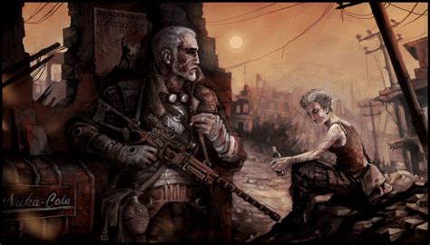 Shades Of Red Fallout Fallout Art Fallout Fan Art Fallout