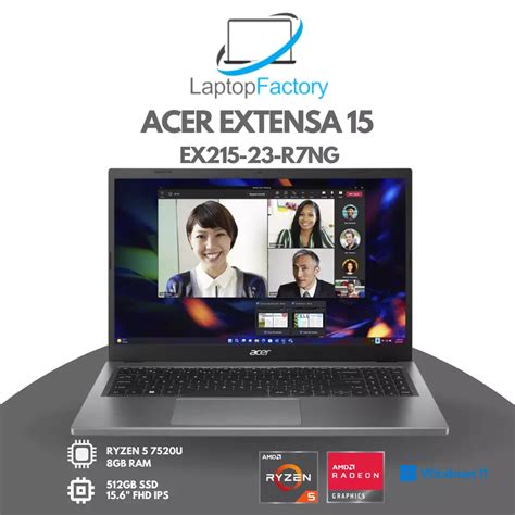 Acer Extensa 15 EX215 23 R7NG Laptop Factory