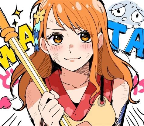 One Piece Nami One Piece Manga Tony Tony Chopper Nami Swan Doki