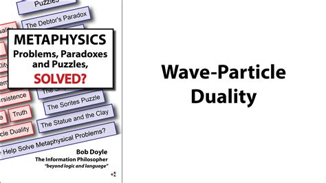 Wave Particle Duality