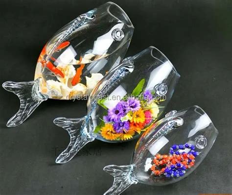 Large Glass Fish Bowl Glass Goldfish Bowl Clear Glass Fish Bowl For Centerpiece - Buy Large ...