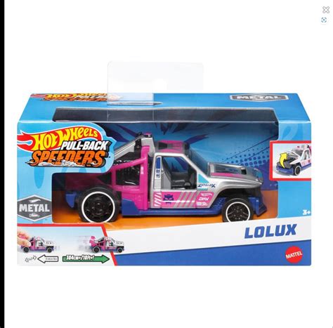 Hot Wheels Pull Back Speeders 2024 Lolux Walmart