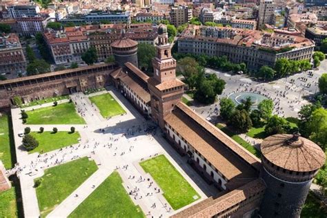 Eintrittskarte für Schloss Sforza in Mailand Castello Sforzesco zur