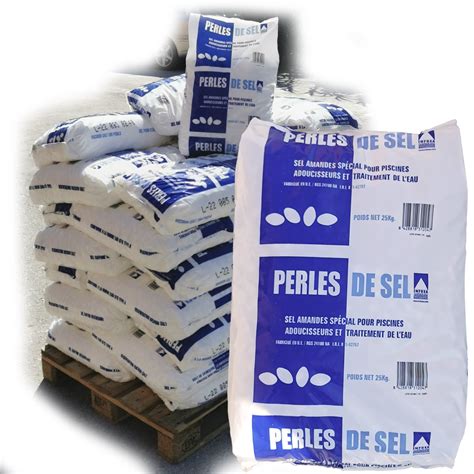 Palette De 40 Sacs De 25kg De Pastilles De Sel Adoucisseur D Eau