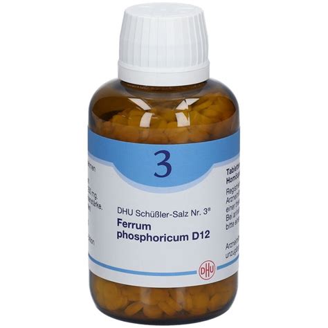 DHU Schüßler Salz Nr 3 Ferrum phosphoricum D12 900 St Shop Apotheke