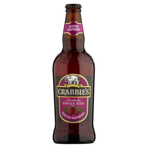 Crabbies Raspberry Ginger Beer Big Dogs Beverage Elkhorn Ne