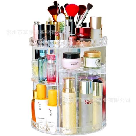 Ripley ORGANIZADOR DE MAQUILLAJE COSMETICOS GIRATORIO 360