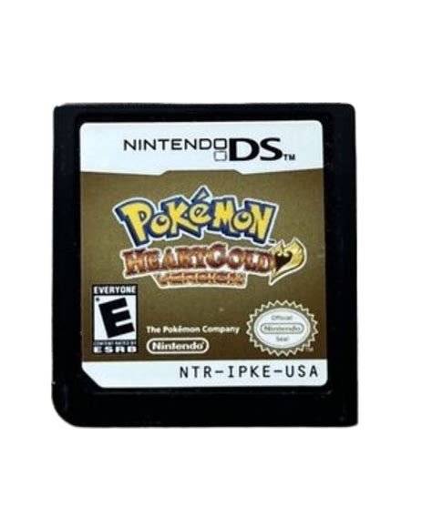 Pokemon Heartgold Version Nintendo Ds Genuine Authentic Game