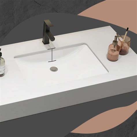 Modern Wall-Mounted Vanity Sink Bathroom Vanity Cabinet with Mirror ...