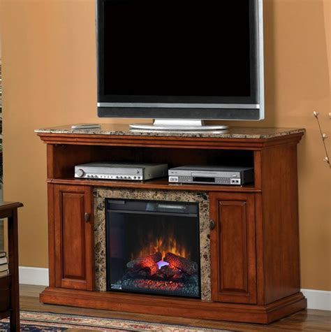 Media Console With Electric Fireplace Review | Home Design Ideas