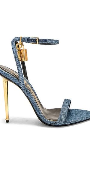 Tom Ford Padlock Pointy Naked Sandal