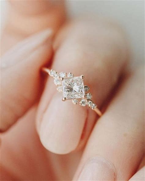 25 Gorgeous Rose Gold Engagement Rings Emmalovesweddings