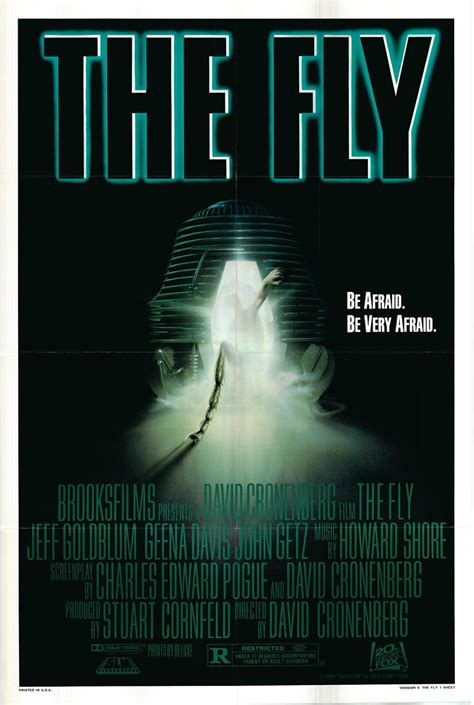 The Fly (1986) Directed and co-written by David Cronenberg – Arturo's ...