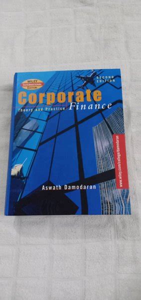 Jual Corporate Finance Theory And Practice Aswath Damodaran Di Lapak