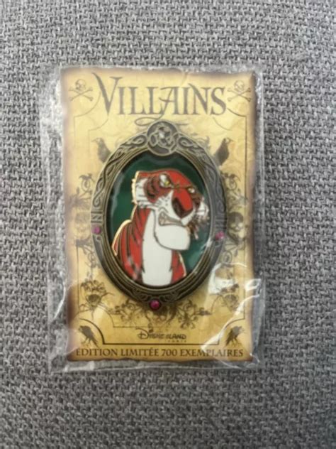 DISNEY PINS VILLAINS Shere Khan Jungle Book DLP LE EUR 40 00 PicClick FR