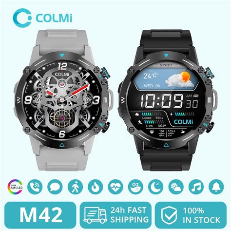 Colmi Montre Intelligente M Pour Hommes Et Femmes Cran Amoled