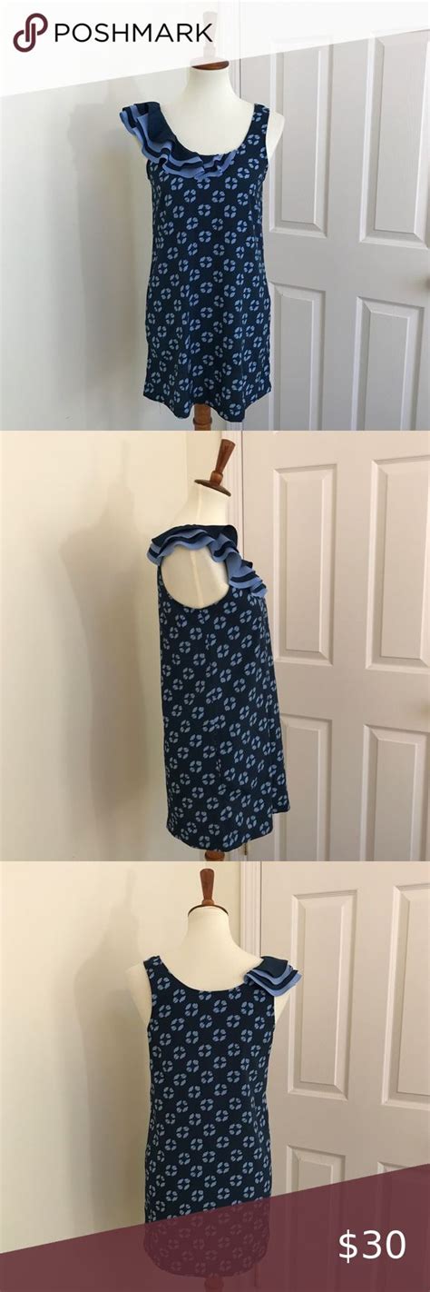 Spotted While Shopping On Poshmark Blue Anthropologie Odille Shift