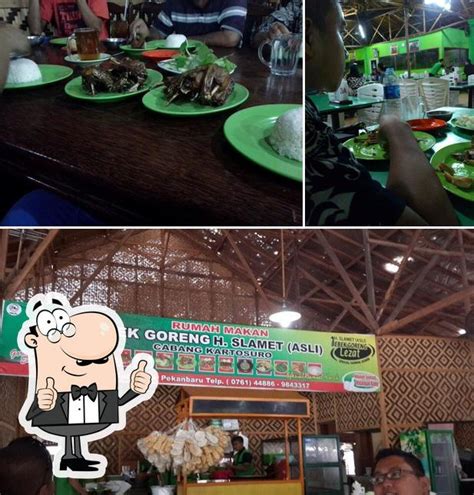 Bebek Goreng H Slamet Restaurant Pekanbaru Jalan Jendral Sudirman No