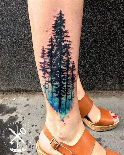 40 Creative Forest Tattoo Designs and Ideas | TattooAdore | Forest ...