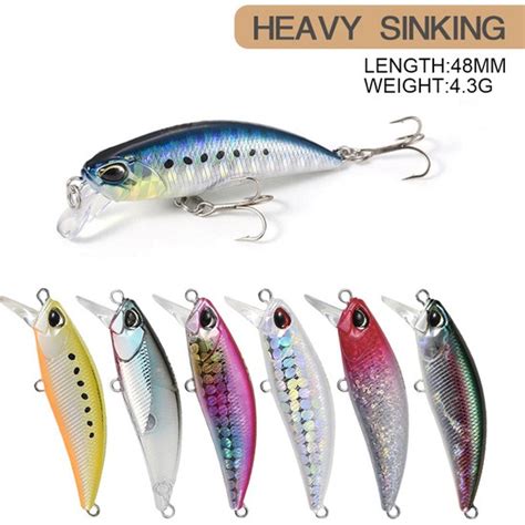 Tlg Shop Bir Stil 4 8 cm 4 3g Balıkçılık Cazibesi Minnow Fiyatı