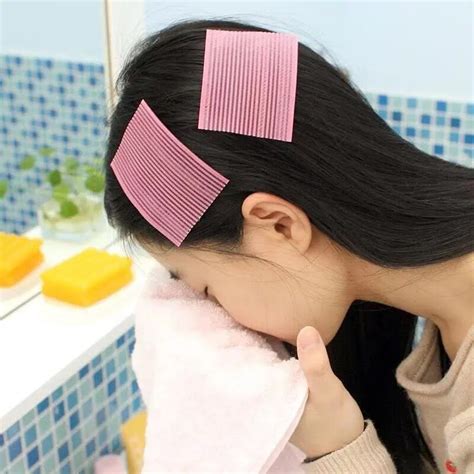 10pcs Anti Wet Hair Novel Front Hair Fringe Fashion Stabilizer Makeup