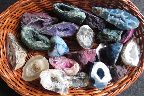 Agate Mini Geodes The Crystal Path