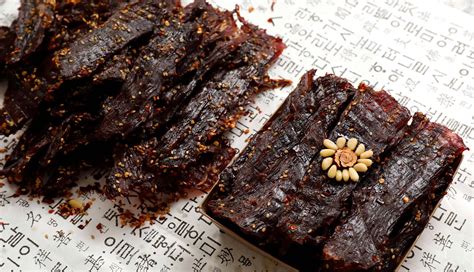 Korean Beef Jerky Yukpo Recipe By Maangchi