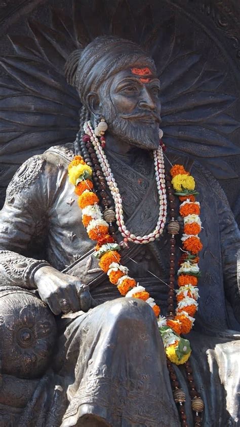 Shivaji Ke Statue Chhatrapati Shivaji Maharaj Maratha Empire Hd