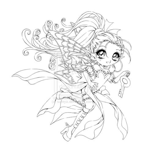 Frasdel By Sureya On Deviantart Chibi Coloring Pages Fairy