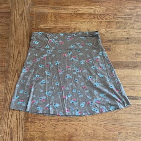 Horny Toad Skirts Horny Toad Floral Organic Cotton Skirt Womans Xl