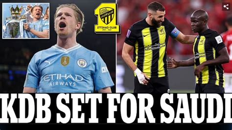 Kevin De Bruyne Sensationally Agrees Personal Terms To Join Saudi Pro