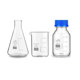 Bello Borosilicate Glass Measuring Conical Flask Ml Beaker Ml