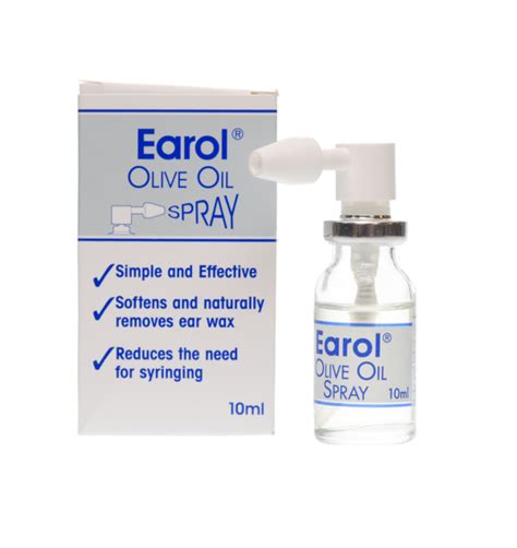 Earol Olive Oil Spray 10ml Medicine Marketplace