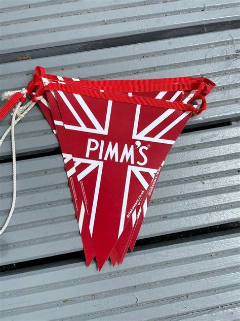 Pimms Bunting 10 Pennants Perfect For The Pub Garden In Coventry