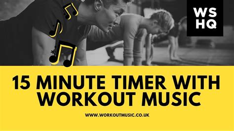 Minute Countdown Timer With Workout Music Youtube