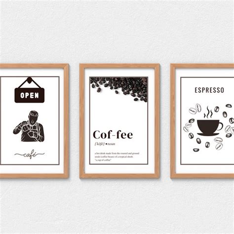 Coffee Shop Wall Art - Etsy