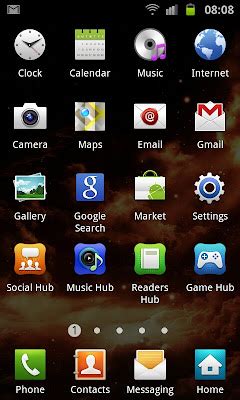 Default Apps And Tools Installed On The Galaxy S2 Galaxy S II