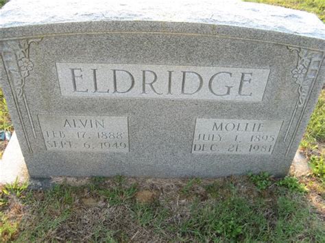 Mollie Bell Ray Eldridge 1895 1981 Memorial Find A Grave