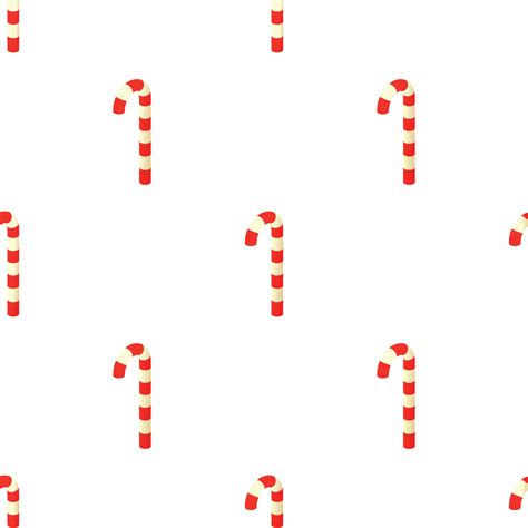 Candy cane pattern seamless vector 15092213 Vector Art at Vecteezy