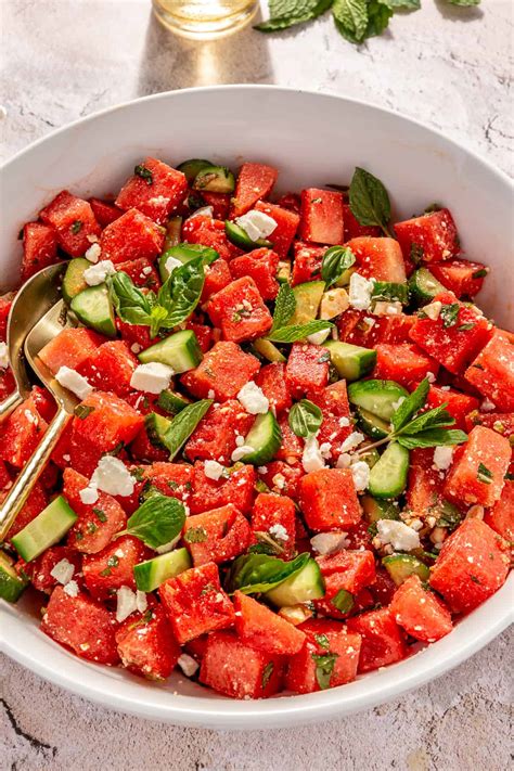 The Viral Watermelon Summer Salad You Need To Make Rachaels Good Eats