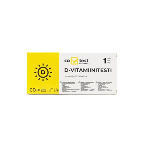 D Vitamiinitesti Co Test Kotitesti