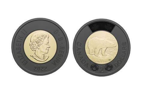 Memorial Monarch Coins : black Toonie