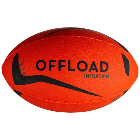 Size 4 Rugby Ball Initiation - Orange Offload - Decathlon