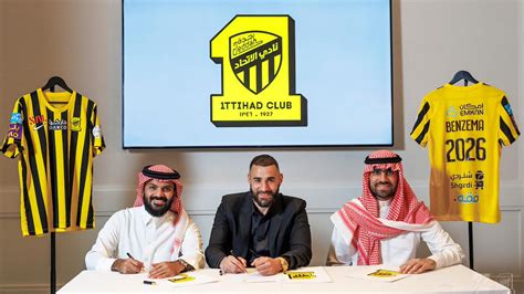 Officiel Karim Benzema Sengage Avec Al Ittihad