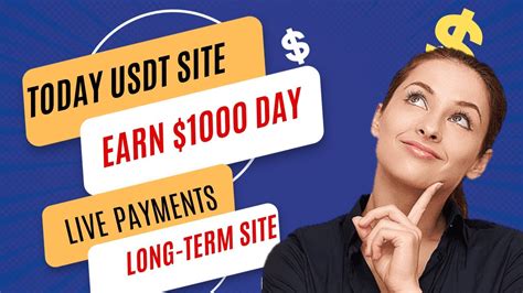 Today Usdt Earning Website Earn Every Day New Usdt Mall