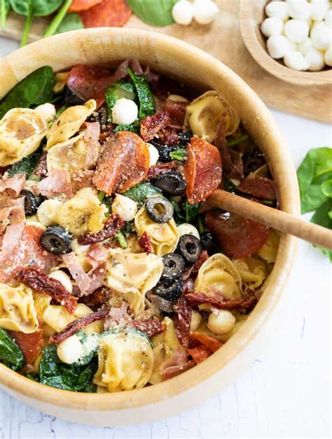 Tuscan Tortellini Salad The Cozy Cook