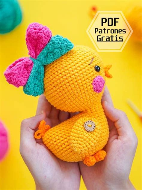 Paso A Paso Lindo Patito Amigurumi Pdf Patr N Gratis Lovelycraft