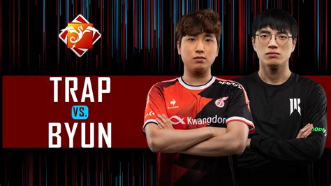 Starcraft Trap Vs Byun Itax Super Series Finals Youtube